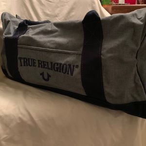 True Religion Duffle Bag w/ shoulder strap